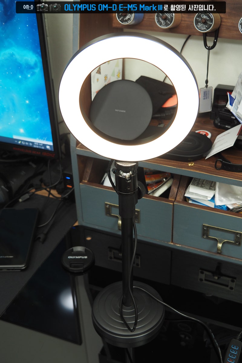 조이트론 LD10 프로페셔널 LED 링라이트, 개인 방송 및 촬영 조명으로 추천 Ring Light : 네이버 블로그