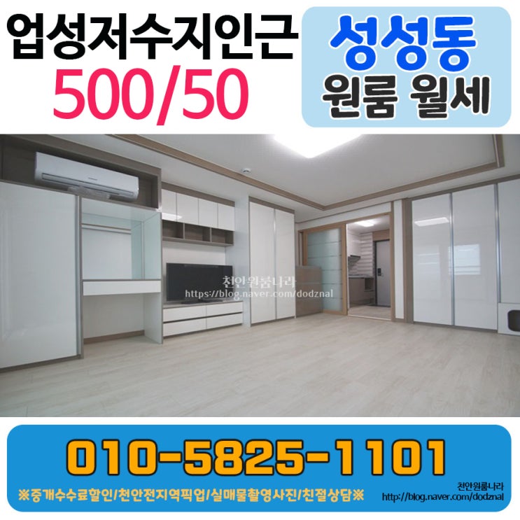  천안 성성동 원룸 애완동물과 함께 살아가는 하우스