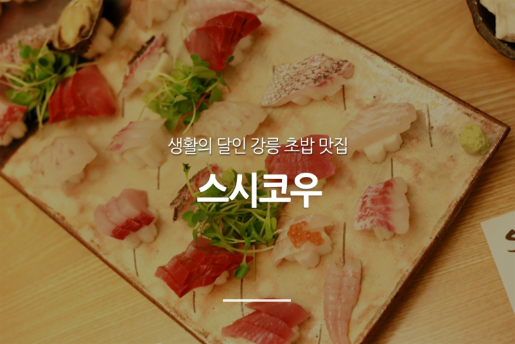 '생활의 달인' 강릉 초밥 맛집! 스시코우 직접 다녀온 후기