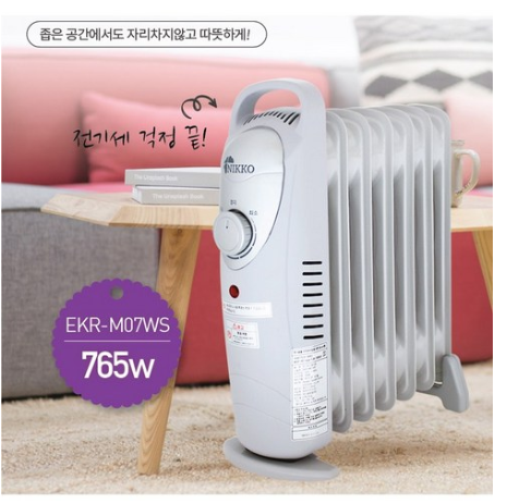  가격최종확인  니코 미니 라디에이터 7핀 EKR-M07WS   [46,650원 ]