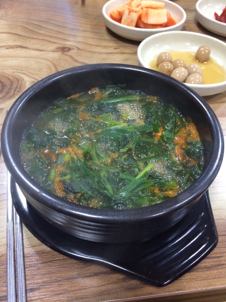 시원하고 구수한 해장국을 맛 본 춘천 홍천강다슬기해장국