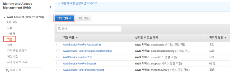  [AWS] 클라우드 자원과 리소스 관리 - IAM Role 생성 및 IAM Role 정책을 통한 EC2 권한 할당