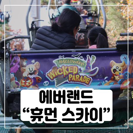 에버랜드 휴먼스카이 후기 - 오르막길이 편했다 에버랜드 휴먼스카이 후기 - 오르막길이 편했다