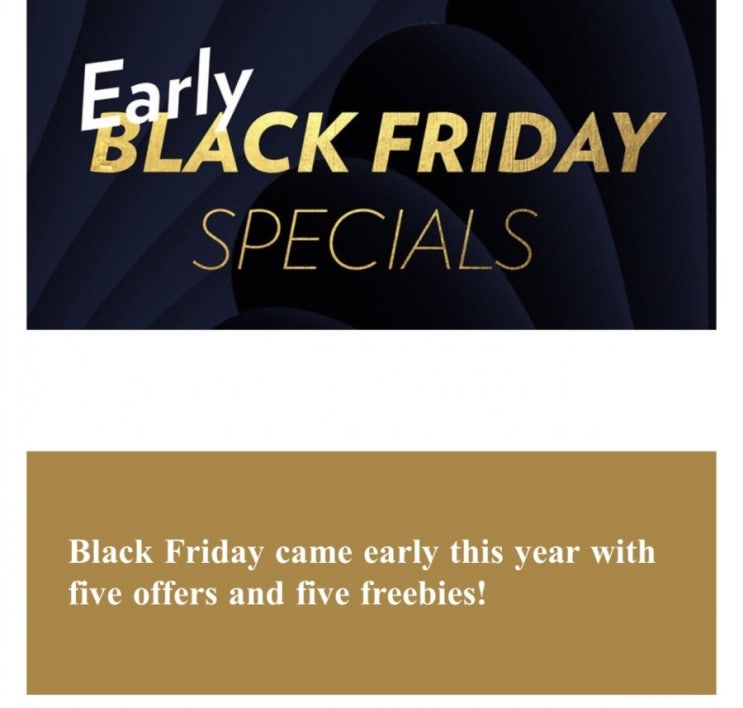  뉴스킨 블랙프라이데이 이벤트 Early Black Friday At Nu Skin
