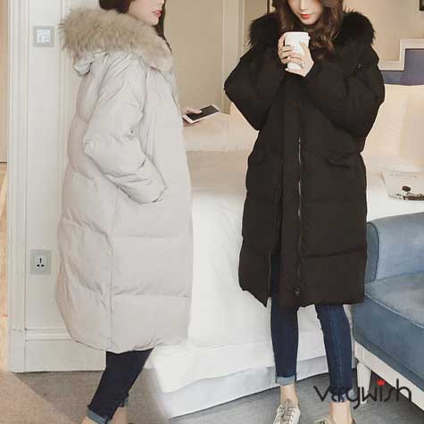  이거다! 베리위시 여성용 폼폼 웰론 롱 패딩
