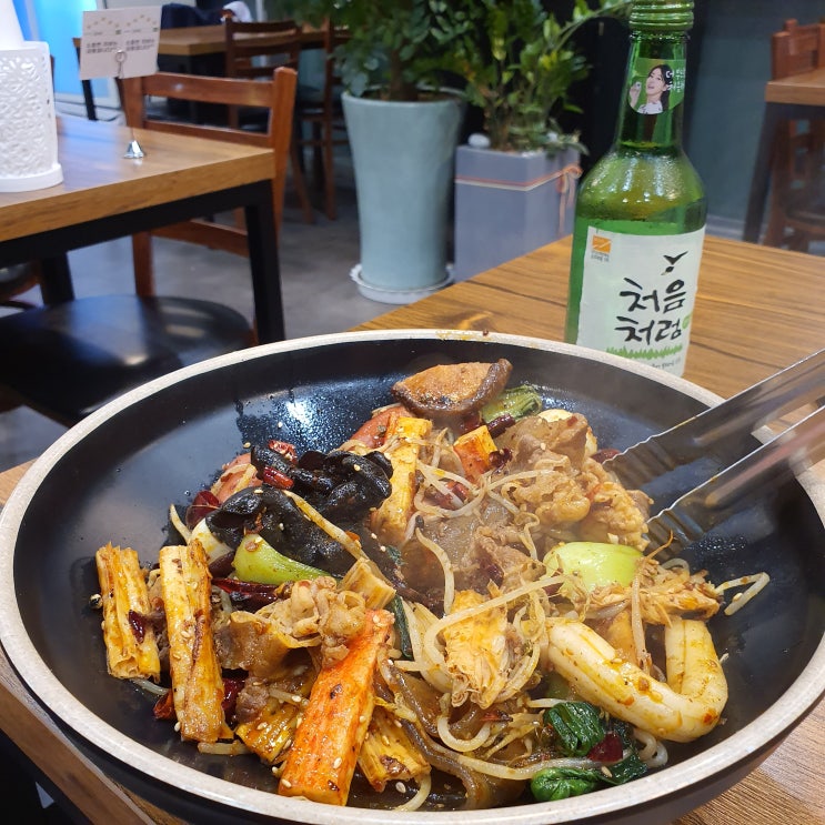  구로디지털단지 마라탕 : 구디 회식장소 깔끔한 마라 맛집 마라탕&마라샹궈 '도미라'