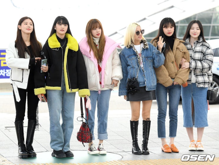 191125 여자아이들((G)I-DLE)  in 공항