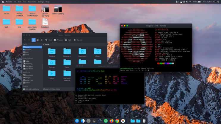  [Ubuntu]우분투를 맥(Mac) OS 비슷하게 꾸며보았다.