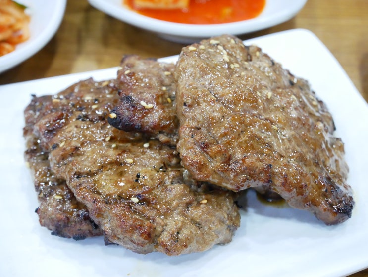  광주 석쇠로 굽는 화정떡갈비 택배포장가능