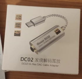  [알리직구] Ibasso dc01 dc02 usb dac c타입 휴대용 헤드폰 앰프 어댑터 3.5mm/2.5mm 어댑터