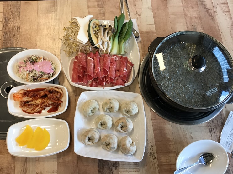  <세종시 소담동 맛집 + 만두 > 하동 만두 샤브&석갈비 소담점 후기