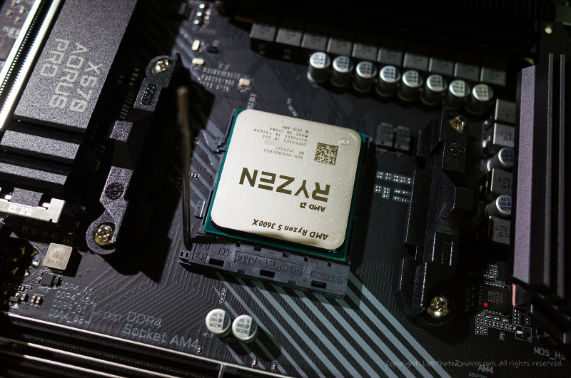 Amd라이젠 3600x Cpu주차확인방법 메인보드에 쿨러장착조립 무뽑기방지팁 네이버 블로그