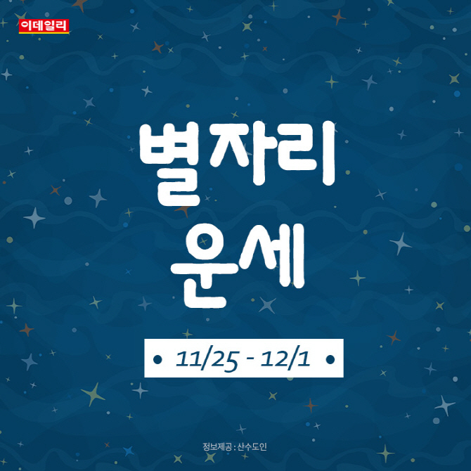  11월 26일 오늘의 운세, 별자리 운세