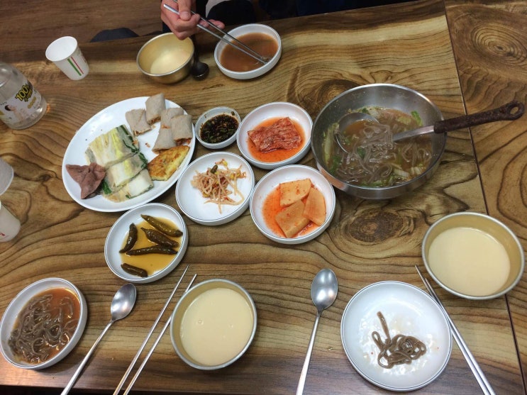 정선 5일장 맛집 회동집 팔도식당 정선황기막국수 / 옥순봉 / 평창 송어축제 / 원주 구룡사