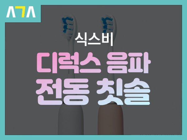  식스비 디럭스 음파 전동 칫솔