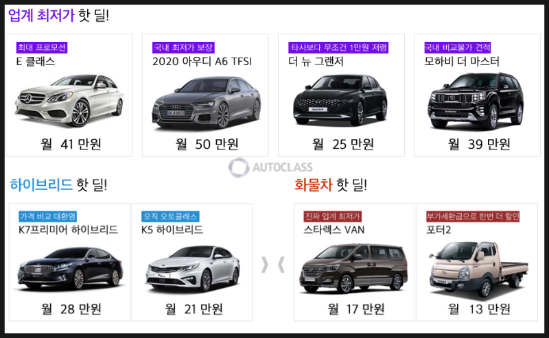 국산 리스차, 수입 리스차를 이용하는 합리적인 방법과 장점은 어떻게 될까요?