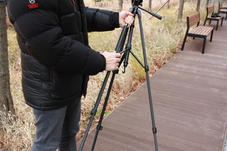  가성비 좋은 DSLR 카메라 삼각대 케이베스트  KBT-300 후기