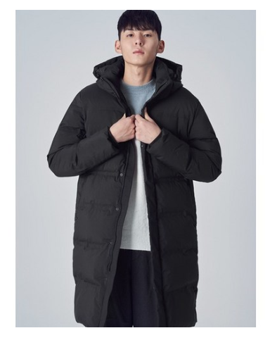  이 가격은 어때요? 에잇세컨즈 블랙 심리스 롱 다운 패딩   [59,900원 ]