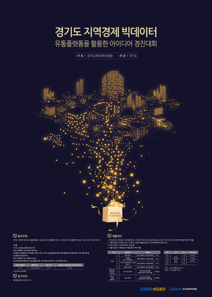  솔데스크 경기도 지역경제 빅데이터 아이디어 경진대회
