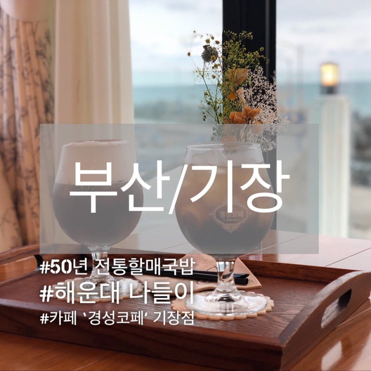  [부산/기장] 50년 전통 할매국밥, 5년만에 온 해운대 나들이 그리고 기장 카페 ‘경성코페’