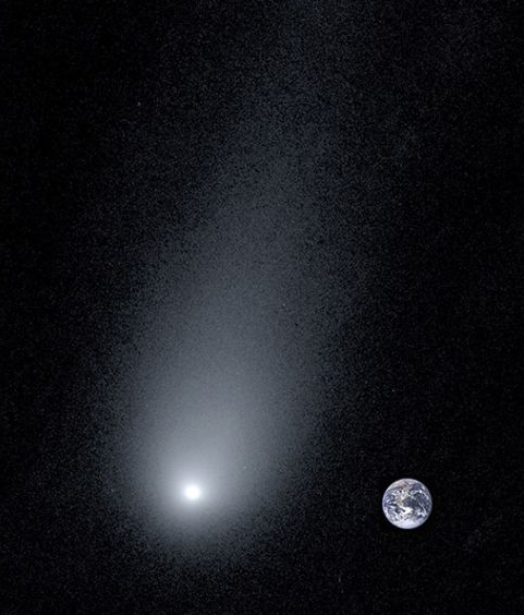 혜성의 꼬리와 핵의 크기는 어떻게 될까? 혜성의 구조도 알아보자!
