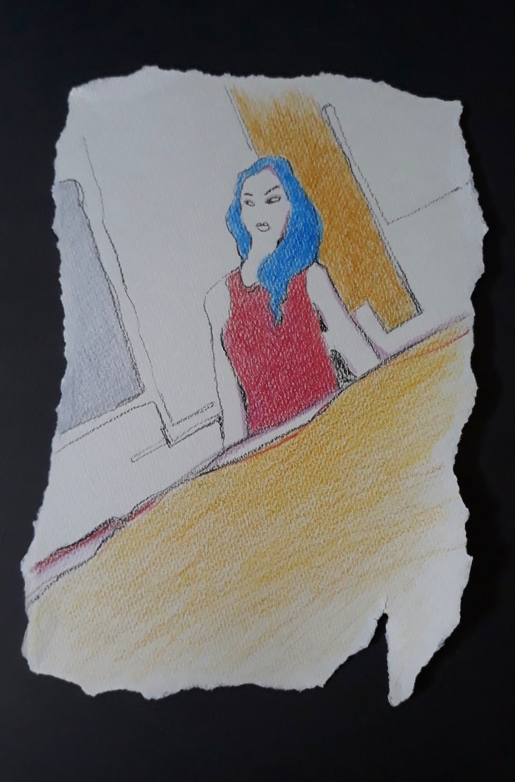  다양한 종이를 (재)활용하여 그림 그리기 - 크리에이티브 드로잉, 창의적으로 작품사진 연출하기