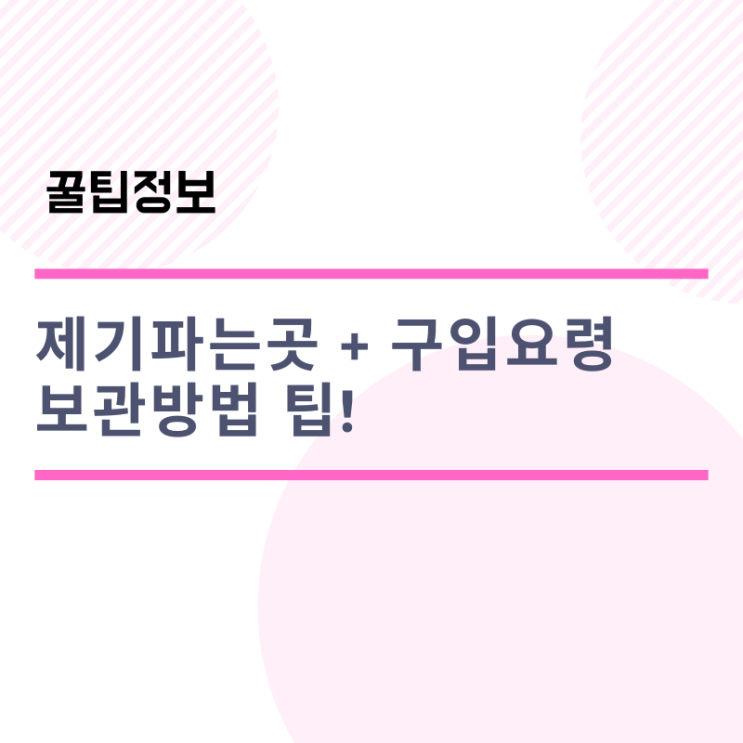  제기파는곳 남원제기 스텐제기 + 제기구입요령 보관방법 팁!