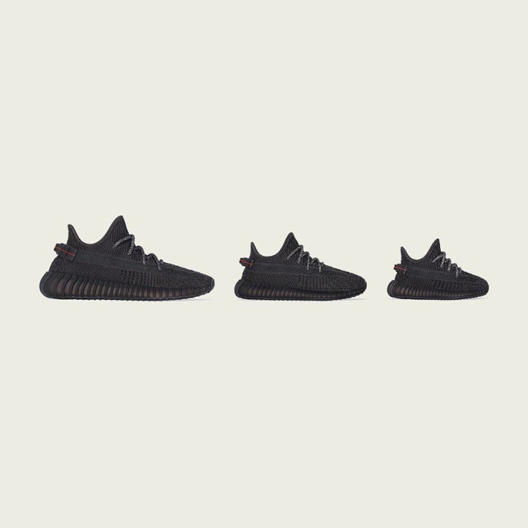  이지부스트 350 V2 블랙 Yeezy Boost 350 V2 Black 국내 선착순 재발매 확정