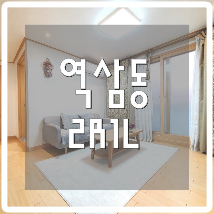  [서울집노즈워크] 강남투룸 역삼동 단기방 2R1L