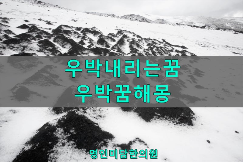우박내리는꿈