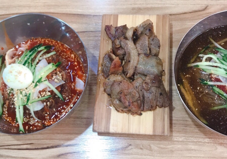  [울산삼산동] 고기와 함께먹는, 비빔밀면이 맛있는 ‘명가부산밀면’
