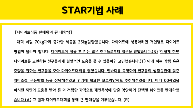 [자기소개서] Star기법을 활용한 합격자소서 작성법 : 네이버 블로그