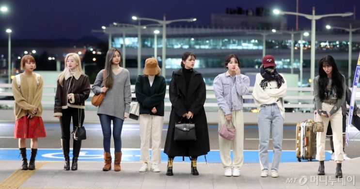 191128 트와이스(TWICE) in 공항 191128 트와이스(TWICE) in 공항