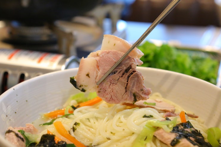 협재 고기국수 임주현고기국수정식집 제주의맛을 제대로 느낄수있는곳!!