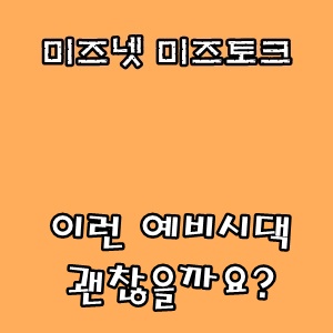 미즈넷 미즈토크 :: 이런 예비시댁 괜찮을까요?