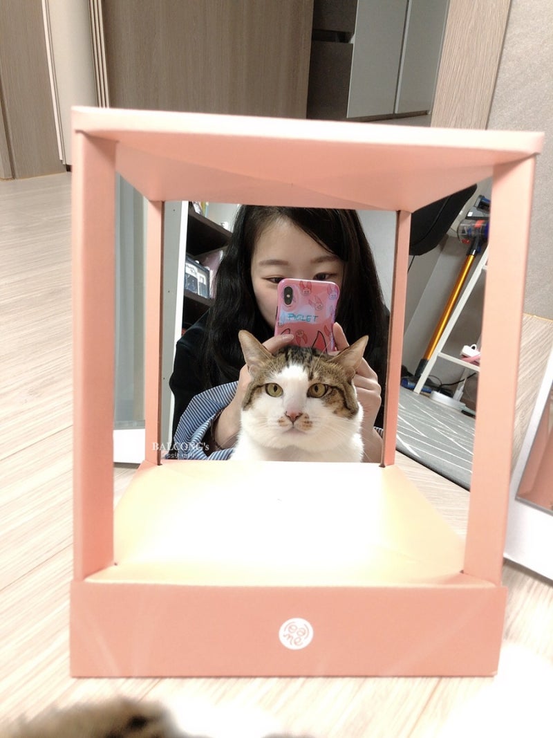 신기한 리얼미 무반전거울로 화장대 거울로 픽!