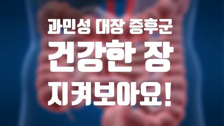 장 건강 바로 알기 1탄 / 장의 역할과 과민성 대장 증후군