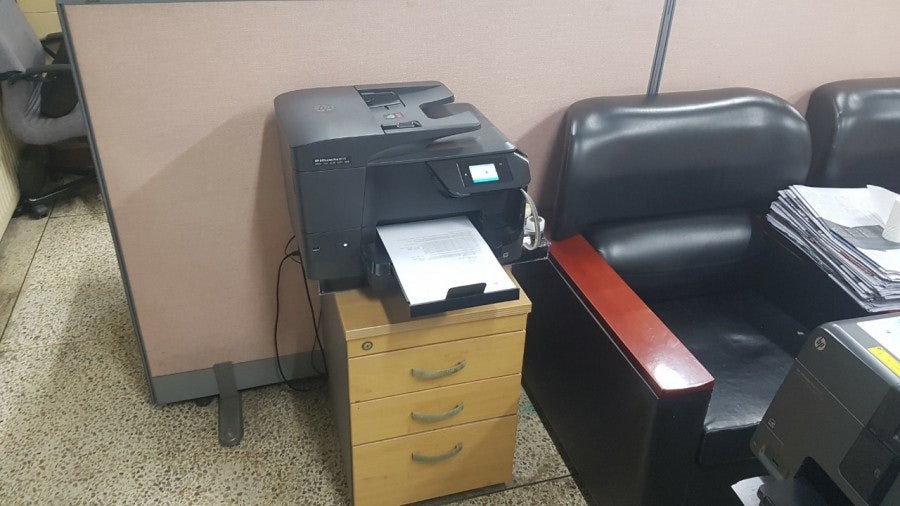 성서 아파트관리사무실 무한프린터 임대 -대구복합기임대 한별시스템 현장 사진 3