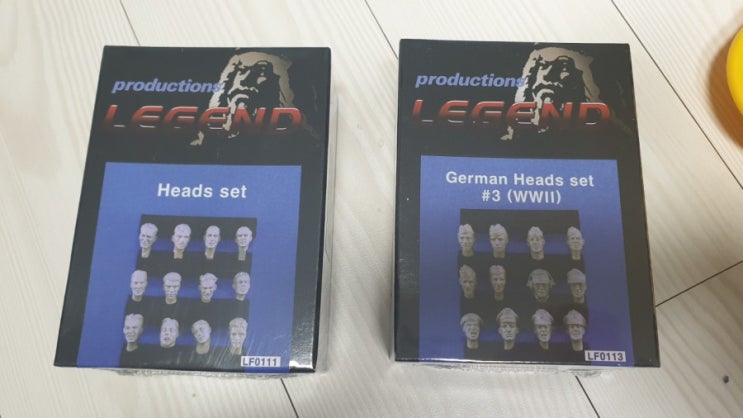  [별매레진] Legend Heads set & German Heads set #3(WW2) 레전드 머리세트 & 2차대전 독일군 머리세트 #3