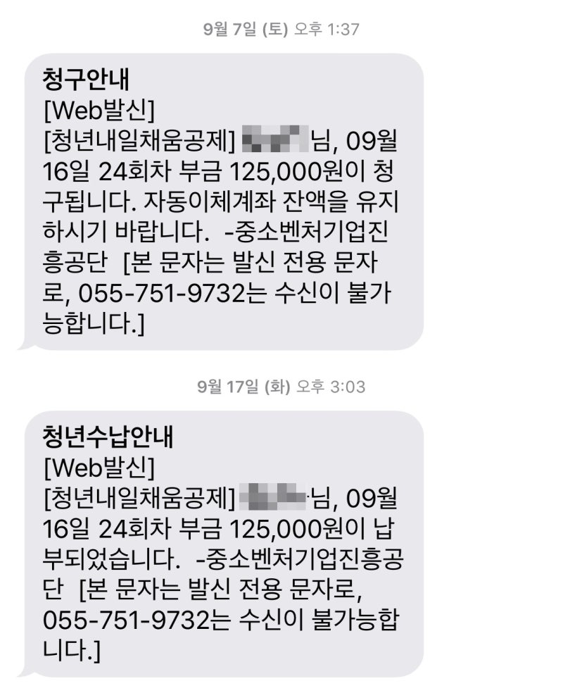 청년내일채움공제 만기 수령 후기! (부제:존버는 승리한다) : 네이버 블로그