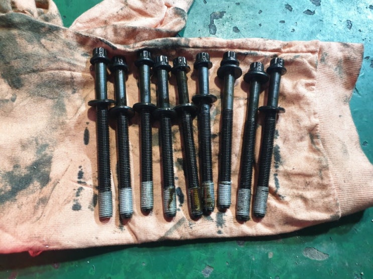  K9람다엔진온도상승(과열),오버히트,헤드볼트리코일수리<대전미주카센터>
