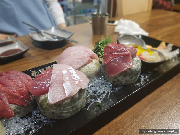  도화동횟집 대방어맛집 나는바다다에서 질 좋은 대방어 먹고옴