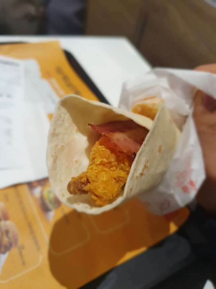  맥도날드 스낵랩이 천원?