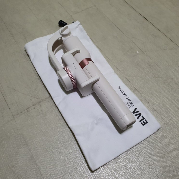  잘 찍기) 엘바 X-PRO, 스마트폰 셀카봉 삼각대 짐벌을 하나로