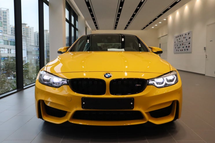  [나만의M4]BMW부천전시장 M4 인디비쥬얼 페인트 코오롱에디션