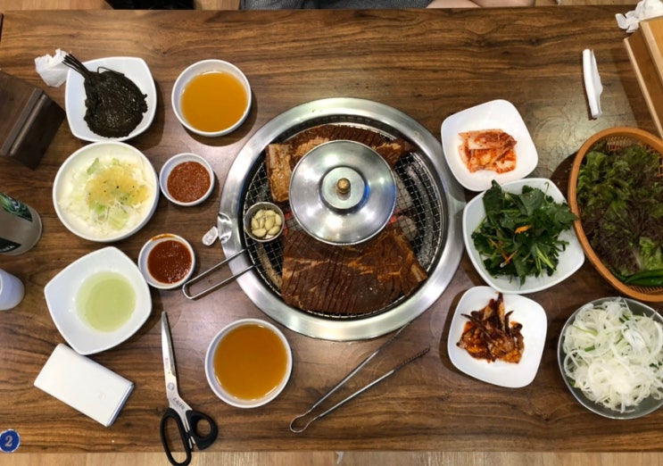  신림동 신대방역 난곡사거리 돼지갈비맛집 - 본가숯불갈비 2+1