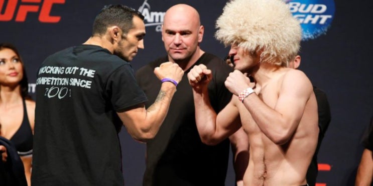 UFC 하빕 누르마고메도프 vs 토니 퍼거슨 4월 18일 확정 UFC 하빕 누르마고메도프 vs 토니 퍼거슨 4월 18일 확정