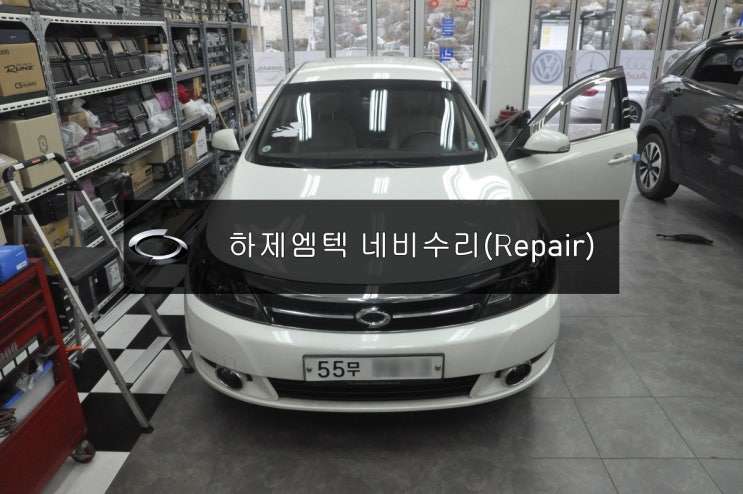  [르노삼성 하제엠텍]NEW SM5 플래티넘 하제엠텍 전원불량 화면불량 블랙아웃 고장수리 네비수리 전문 수원테크.