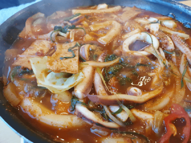  드디어 갔다! 신불당 팔팔떡볶이
