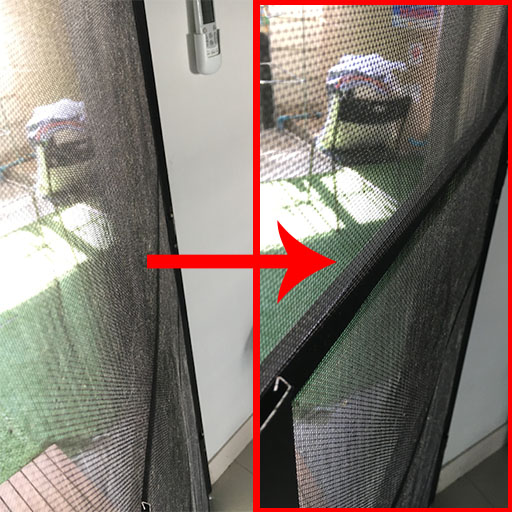  방충망 청소법 일반 물티슈와 핸드 진공청소기면 오케이!